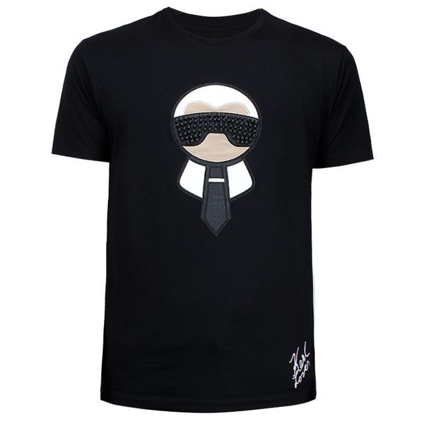 

2019 smeumr новый кожаный монстр заклепки мода повседневная печать круглый вырез мужская футболка размер m-3xl бесплатная доставка, White;black