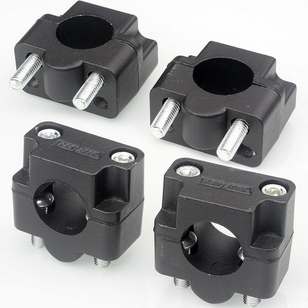 

universal 28mm riser aluminium handlebar clamps bar clamps for pit bike dirt bike atv quad motorcycle parts