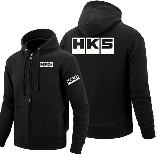 

zipper hoodies for hks logo printed hoodie fleece long sleeve man's zipper jacket sweatshirt d