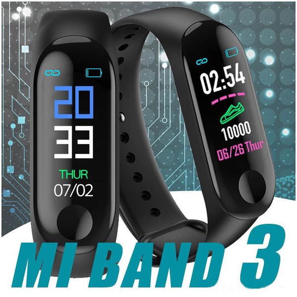 

M3 mart band bracelet heart rate watch activity fitne tracker pul eira relÃ³gio reloj inteligente martband xiaomi apple watch mq100