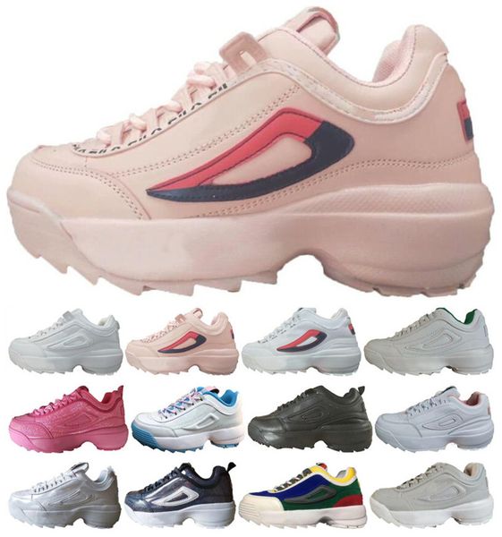 

italy brand saboteur ii premium designer pink women's shoes clunky sneaker increased platform fashion retro casual daddy shoes, Black