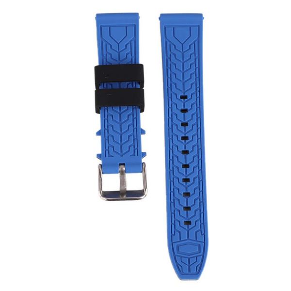 

wrist watch with rubber silicone color matching loading color watch band outdoor sports protective gear, Black;red