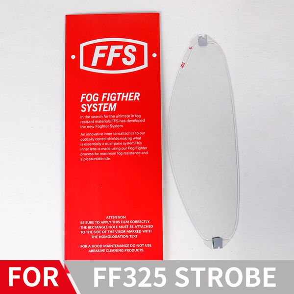

ls2 strobe motorcycle helmet visor clear anti-fog patch suitable for ls2 ff325 ff394 helmet lens anti-fog film