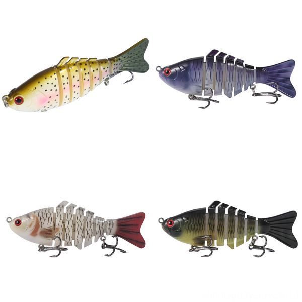 

mdqyw double-sided thickened box wooden (10cm box shrimp * 15.5g) luya 10 grid translucent fishing bait