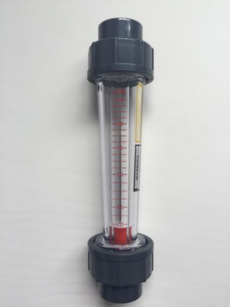 

pipeline water rotameter lzs-25 flow meter indicator counter sensor reader 250-2500l/h g1.0 dn25