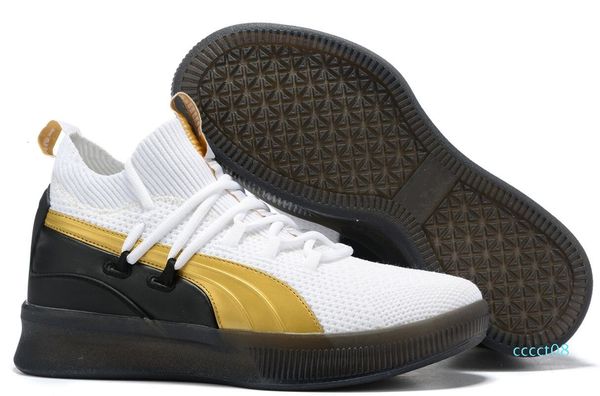 

2019 дешевые продажа клайд суд disrup черный белый чистая обувь платина баскетбол хорошие мужские качества на открытом воздухе спортивный сп