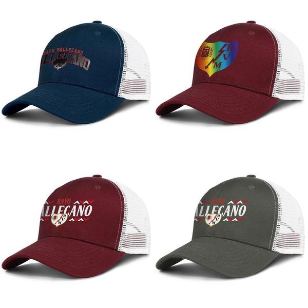 

rayo vallecano los franjirrojos label man adjustable tennis hat baseball golf cool fit cute fashion classic cap gray lining gay pride, Blue;gray