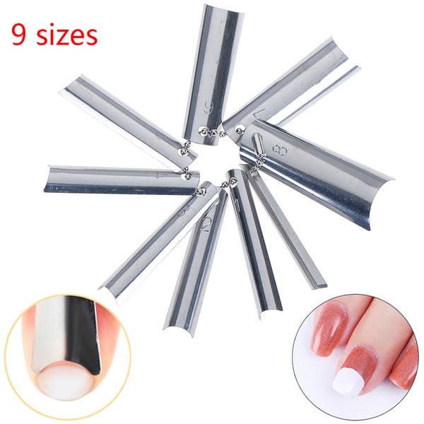 

nail easy french line edge cutter stainless nail art tips smile tool edge trimmer styling form template smile tools