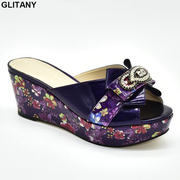

new arrival african wedding women shoes larges size 43 italy design elegant women party shoes luxury bridal, Black