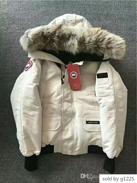 

canada winter mens goose chilliwack bomber parka camouflage outerwear hooded fourrure manteau down jacket coyote fur collar coat hiver