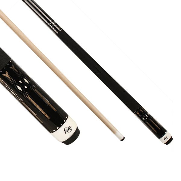 

peri pool cue stick 12.75mm tip ns ii black 8 with leather pool cue bag china ns2-1