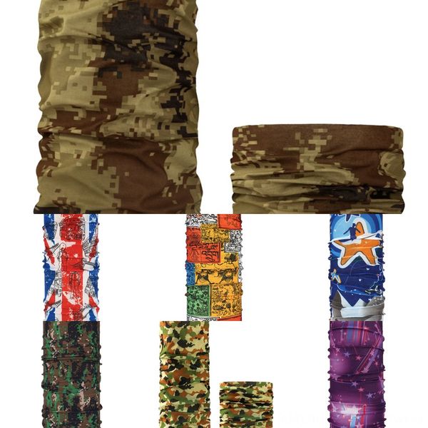 

xsgxd outdoor cycling dust sun protection camping mouth cover face hiking magic scarf bicycle headwear bandana magic face cover scarf, Black