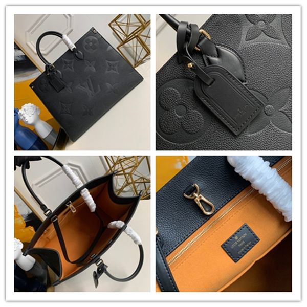 

fashion sell genuine leather onthego m44912 twist handbags shopping messenger bag shoulder bags casual totes bag purse