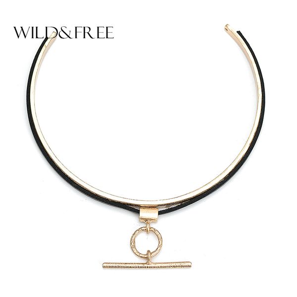 

2017 limited collier collares maxi necklace wild & women new fashion zinc open choker necklace antique gold gothic chain, Silver