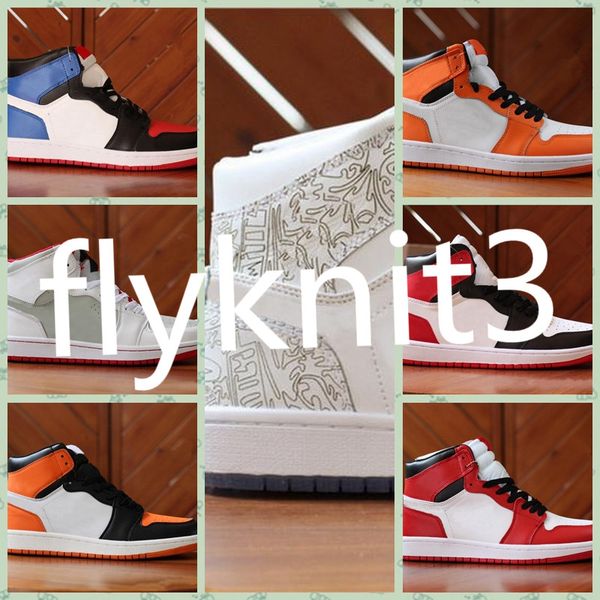 

j001ha 2018 new 1 high og bred toe banned game royal outdoor shoes men 1s 3 shattered backboard shadow sneakers high quality