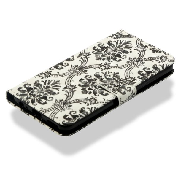 

Кожаный флип чехол для Samsung Галактика S7 s7edge С8 С9 С10 плюс J3 и J5, в нашей стране J7 с 2017 j330 j530 j730 А8 2018 Ж3 премьер-окрашенные 3D Корона кружева