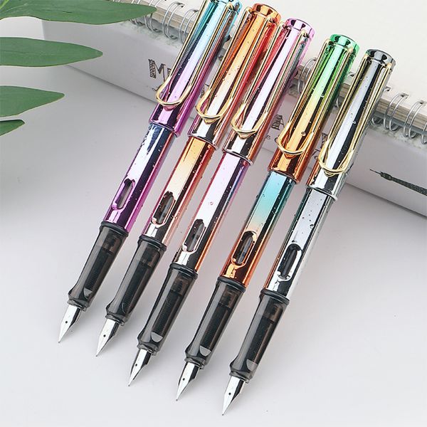 

fountain pen 0.5mm student office & school supplies pen 405 various colors art nib scrapbook stationery fountain ink pens