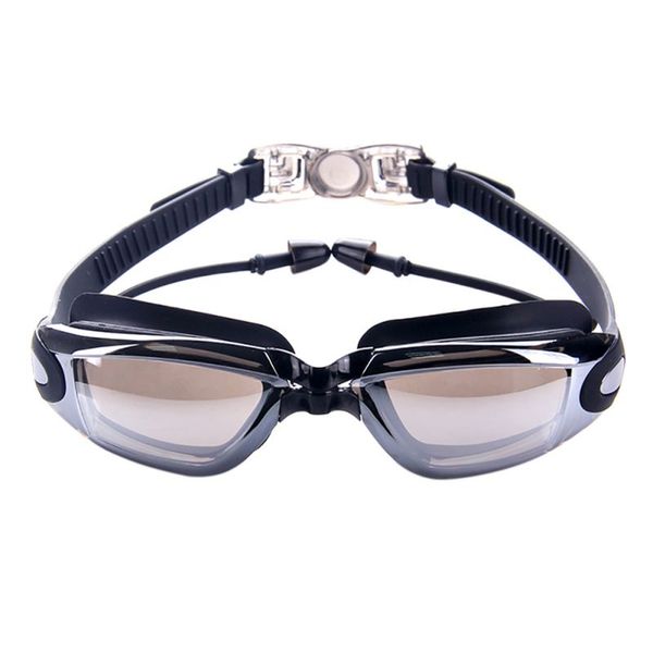 

professional men women silicone waterproof swimming goggles anti fog sports swimming glasses