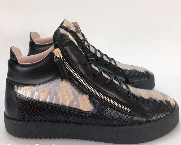 

new 2019 mens womens winered patent leather with corduroy patchwork low double zip sneakers, brand casual shoes 35-46drop shipping mxx02, Black