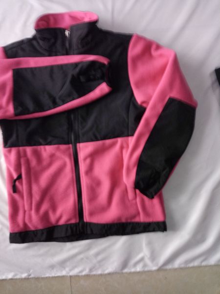 

2018 new winter children fleece hoodies jackets coats outdoor casual women mens kids jackets ski down coats black pink size s-xxl, Black;brown