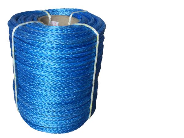 

4mmx200m blue synthetic winch rope string line 12 strand off-road uhmwpe cable towing rope for boat/atv/utv/suv/4x4/4wd