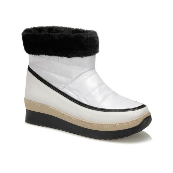 

flo barrus k01z skin white women 's boots butigo, Black