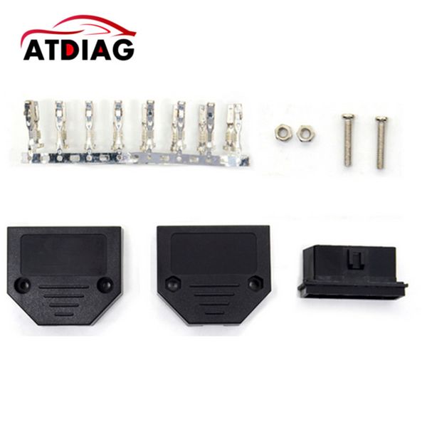 

автомобильный диагностический инструмент j1962f obd2 16-контактный разъем obdii 16-контактный разъем адаптер с винтами диагностический инстр