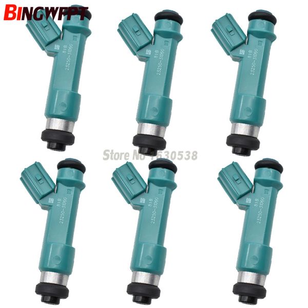 

6pcs new original nozzle oem 23250-31060 23209-39075 fuel injector compatible for toyota 4runner fj cruiser tacoma