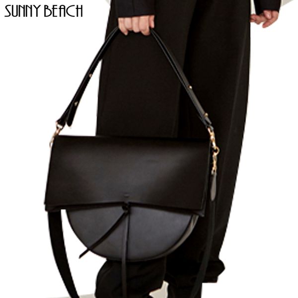 

sunny beach women bag messenger vintage shoulder bag female handbag female crossbody girl bolsas pu leather bag tote cj191205