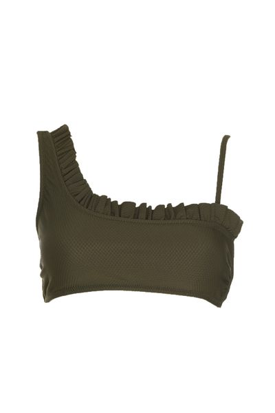 

trendyol ruffle detail textured bikini tbess20bu0138 swim wear