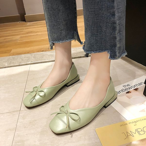 

boat shoe moccasin shoes all-match female footwear round toe casual sneaker elegant 2019 fashion women's shallow mouth shoes, Black