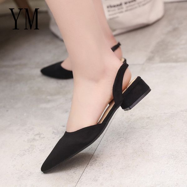 2019 Dress Hot Selling Women Pumps Ankle Strap Thick Heel Women