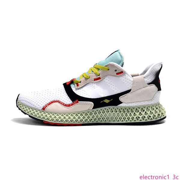

дизайнер обуви хендер схема zx 4000 futurecraft 4d спортивная обувь кроссовки для мужчин zx4000 кроссовки carbon мужской спортивный traine, Black;green