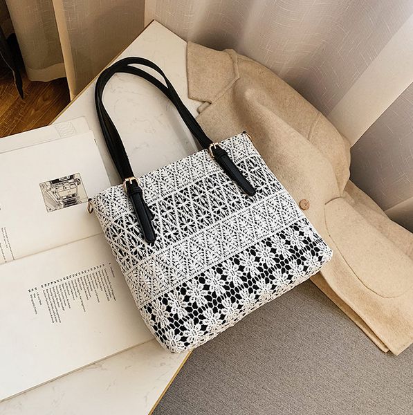 

designer luxury handbags purses women lace tote bag new fashion crossbody shoulder bags girls canvas bags