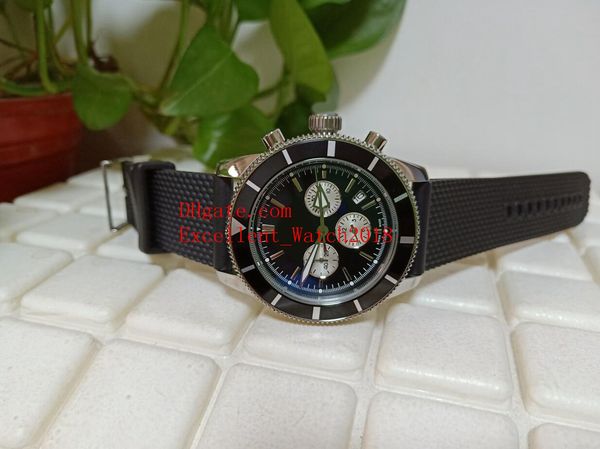 

sell men's watches 44 mm ab0162121b1s1 superocean heritage ii vk quartz chronograph working rubber strap men's watch watches, Slivery;brown