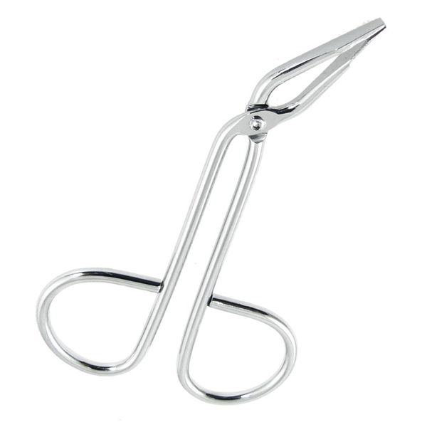 

stainless steel curved tip eyebrow tweezers trimmer makeup tool