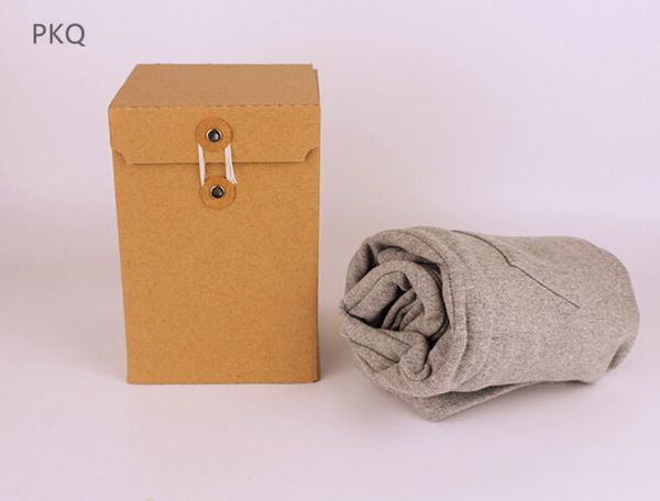 

20pcs kraft paper gift packaging boxes for cosmetic bottle craft toy candy valve tubes brown kraft corrugated card express boxes