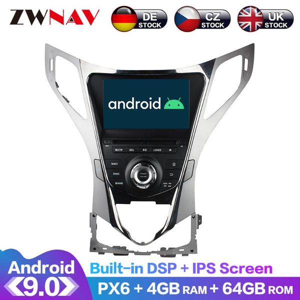 

android 9 ips screen px6 dsp for azera grandeur hg i55 2011 + car dvd gps multimedia player headunit radio audio stereo