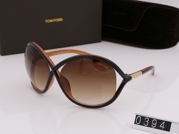 

Luxury qualtiy 2019 new fa hion 0394 tom ungla e for man woman erika eyewear ford de igner brand un gla e with original box