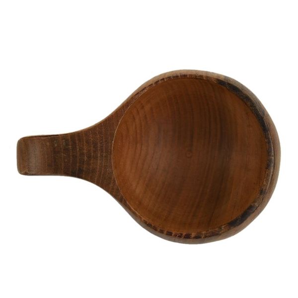 

wooden cup primitive handmade natural wood coffee tea beer juice milk mug wood-color f(150ml) tea cups
