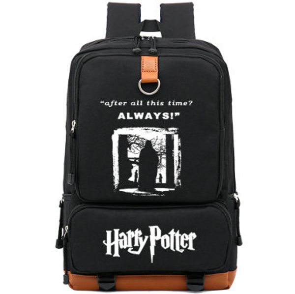 

always backpack harry potter day pack after all this time school bag cartoon packsack laprucksack sport schoolbag outdoor daypack