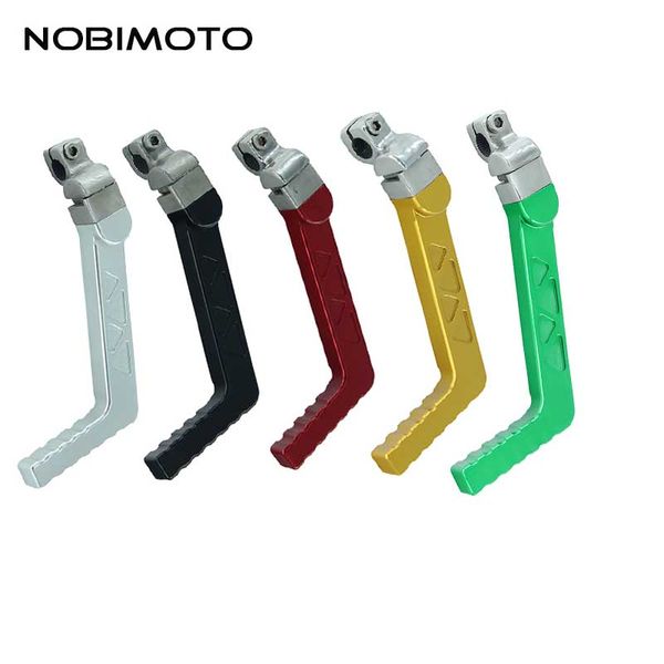 

cnc alloy kick starter lever motorcycle spare parts for 50cc-90cc crf50 pit dirt bike atv quad go kart buggy motorbike 2cnc-204