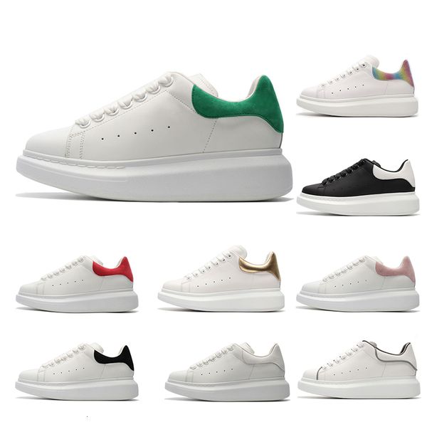 

designer luxury white leather casual shoes for girl women men black gold red grey suede flat sneakers size 35-44