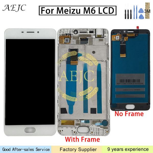 

5,2" Для Meizu Для Meilan M6 M711H M711M M711Q ЖК-экран с сенсорной панелью дисплея Digitizer Ассамблеи