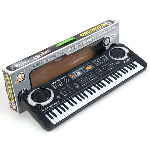 

61 keys digital music electronic keyboard key board gift electric piano gift children early educational tool for kid new arrival