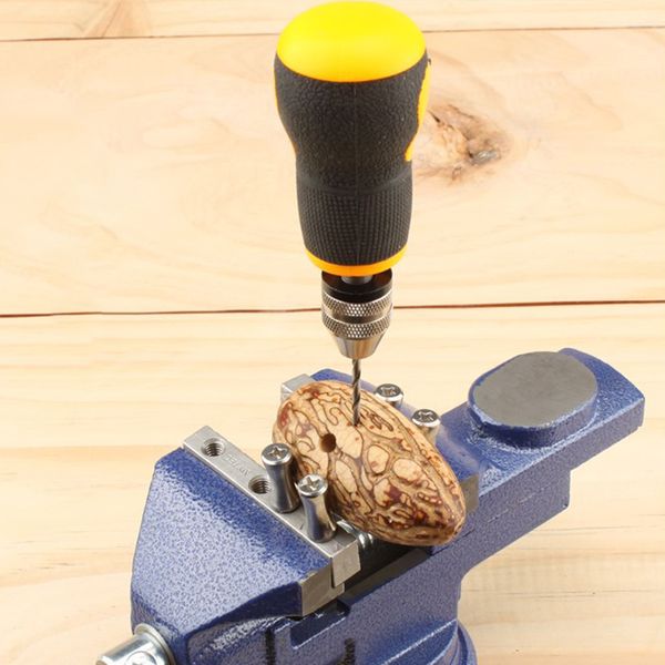 

woodworking drilling rotary tools mini size portable small hand drill with 10pcs twist drill bits set hand tools