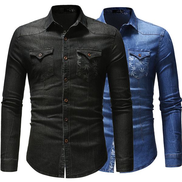 camisa de mezclilla hombre