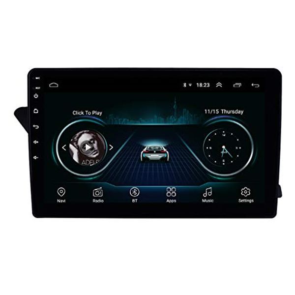 Sistema de navegação por vídeo de carro GPS Radio 10,1 polegadas Android para Audi A4L 2009-2016 SUPORTE DE CABEÇA CAPELA DVR DVR