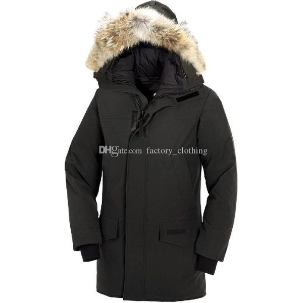 

dhl hipping brand men's parka down jacket parka winter warm thick down coats hooded fur collar downjackets