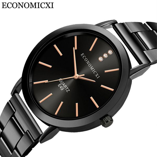 

2019 нержавеющая сталь бизнес часы мужчины montre homme кварцевые наручные часы montre relogio masculino часы relojes para hombre, Slivery;brown